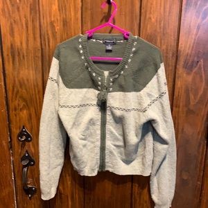 Winter wool sweater